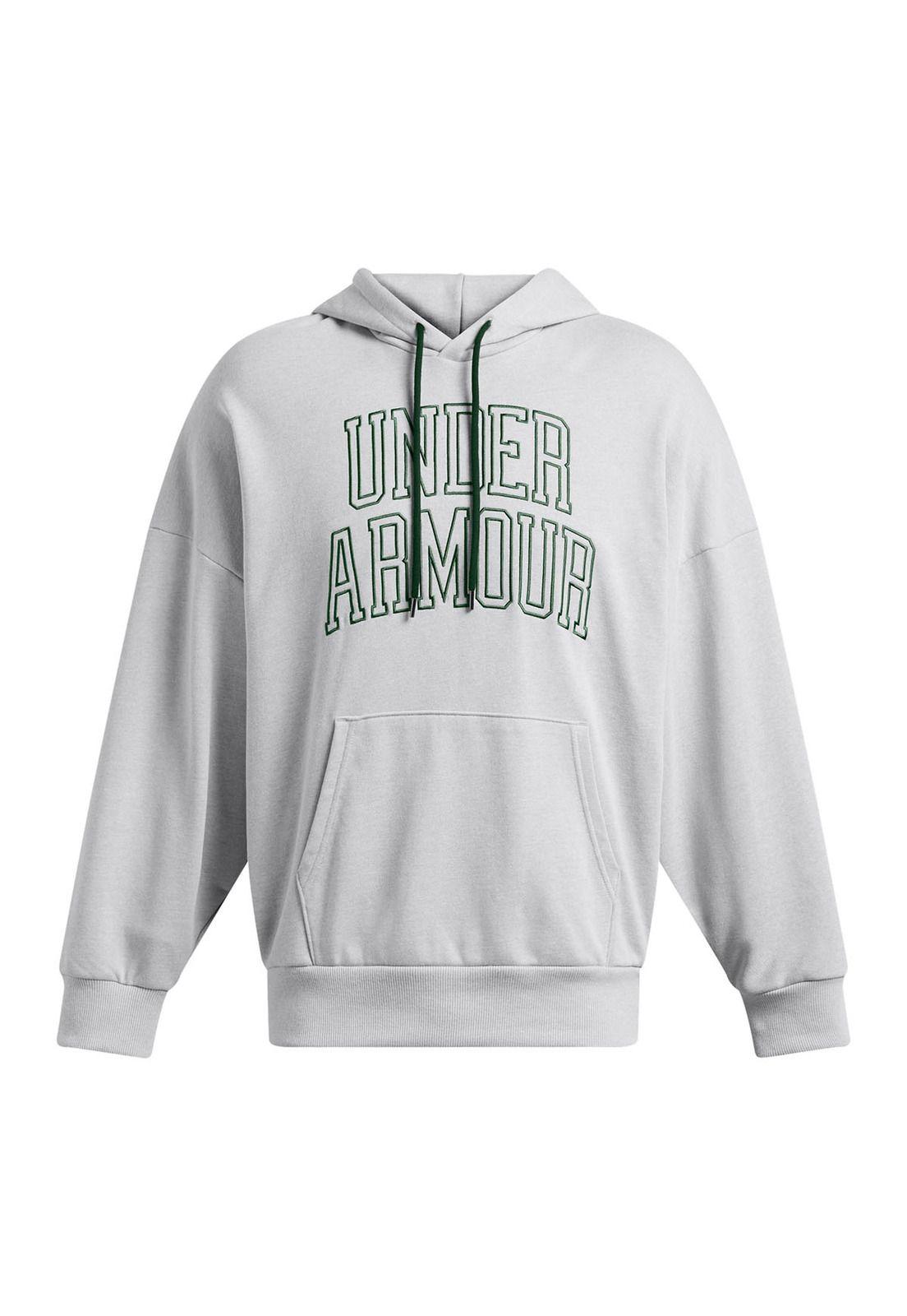 Polerón Oversize  UA Icon para hombre Gris-0