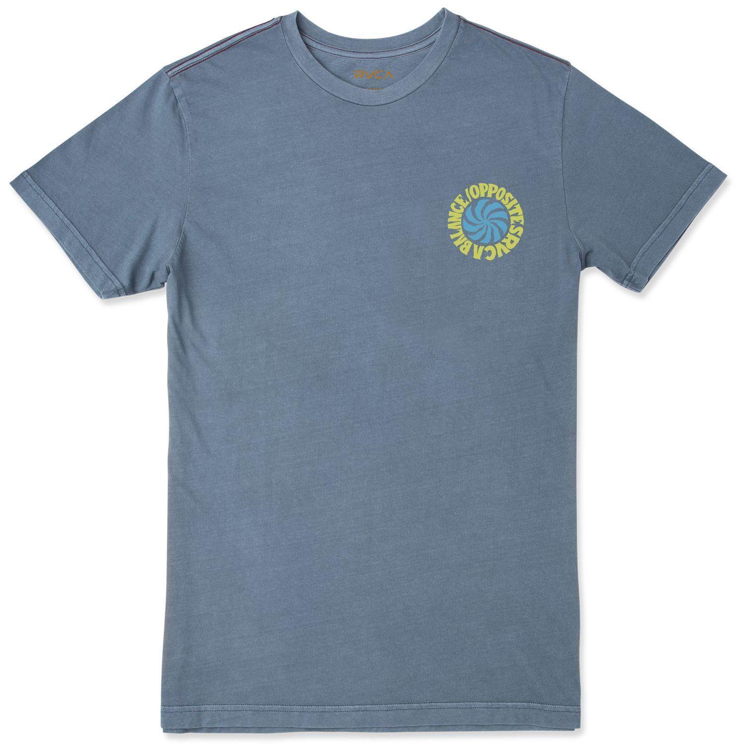 Polera M/C Masculino Rvcafied Ss Azul-0