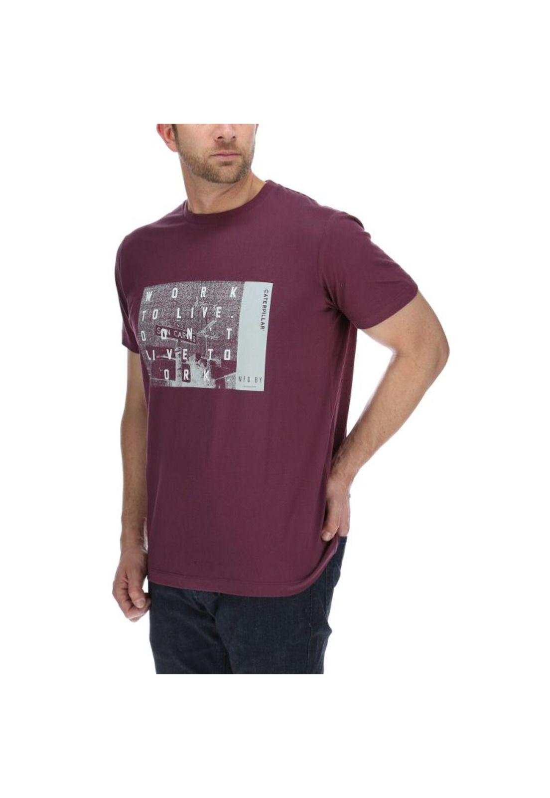 Polera Mc Hombre Your Way Tee Morado-1