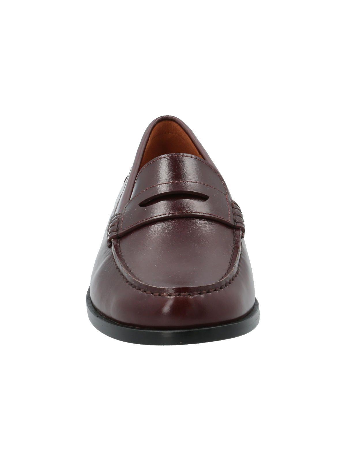 Mocasín Cuero Mujer Ramiz Burdeo-3