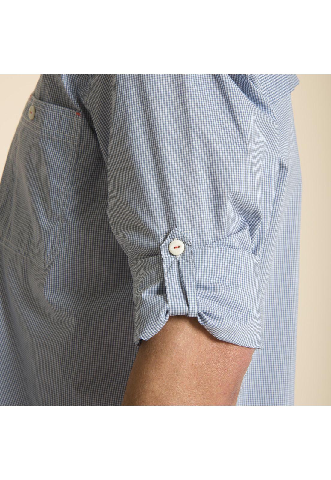 Camisa Conguillio Azul Rockford-4