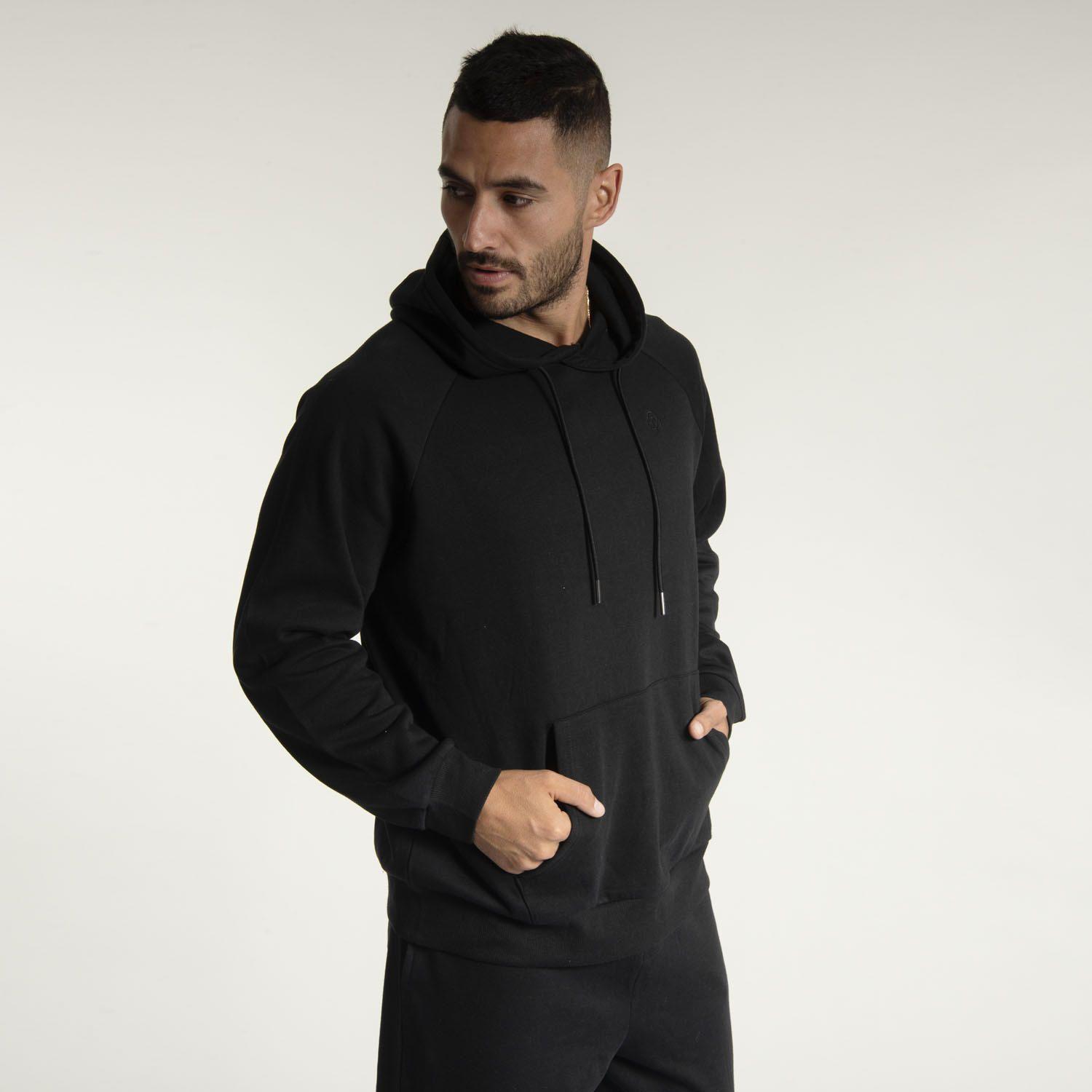 Polerón Hombre Hoodie Closed Negro-2