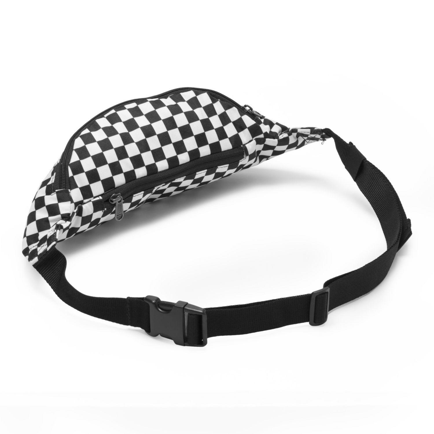 mochila hombre mini ward cross body Negro/Blanco-2