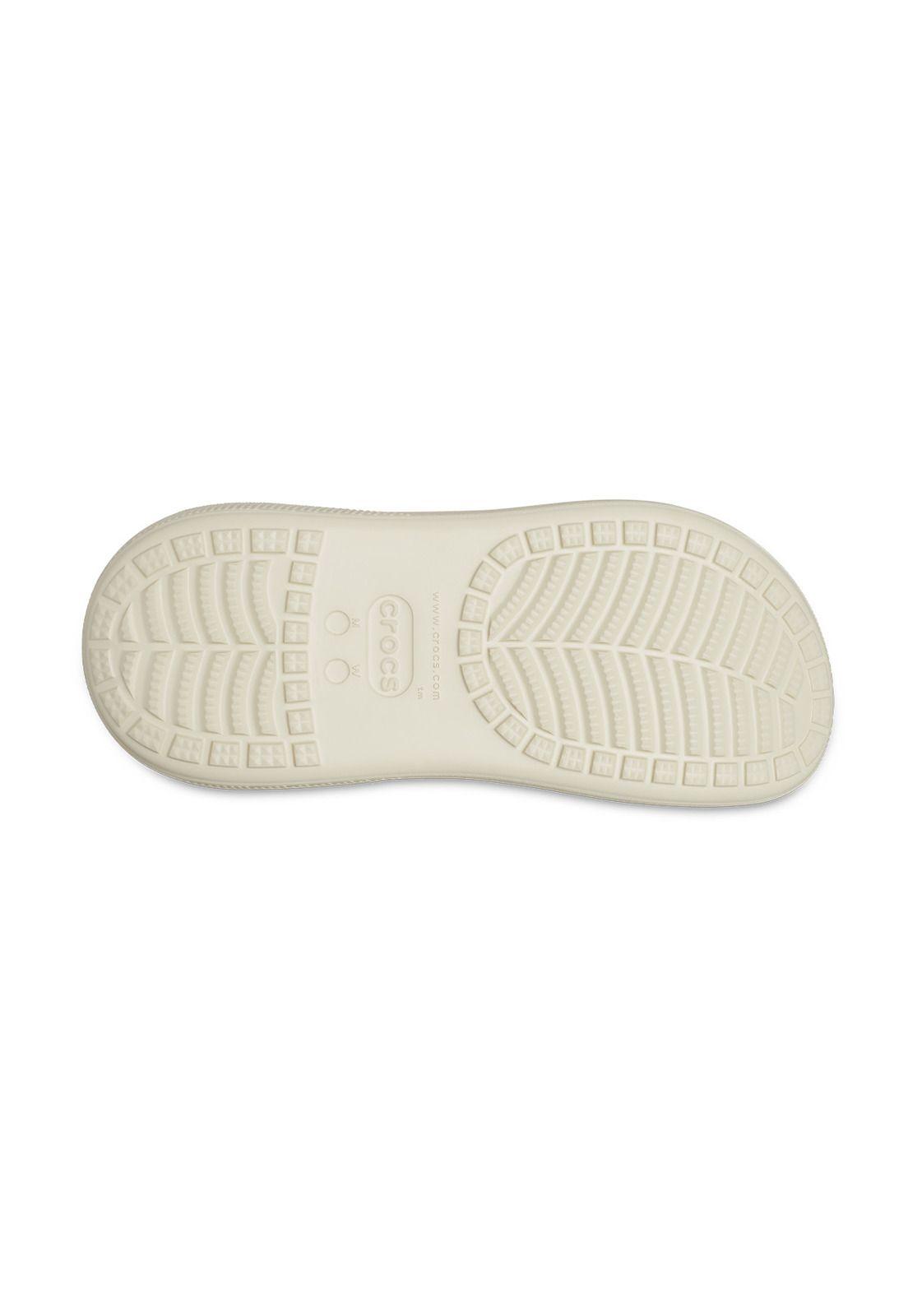 Zueco Crocs Mujer Crush Clog Beige-5