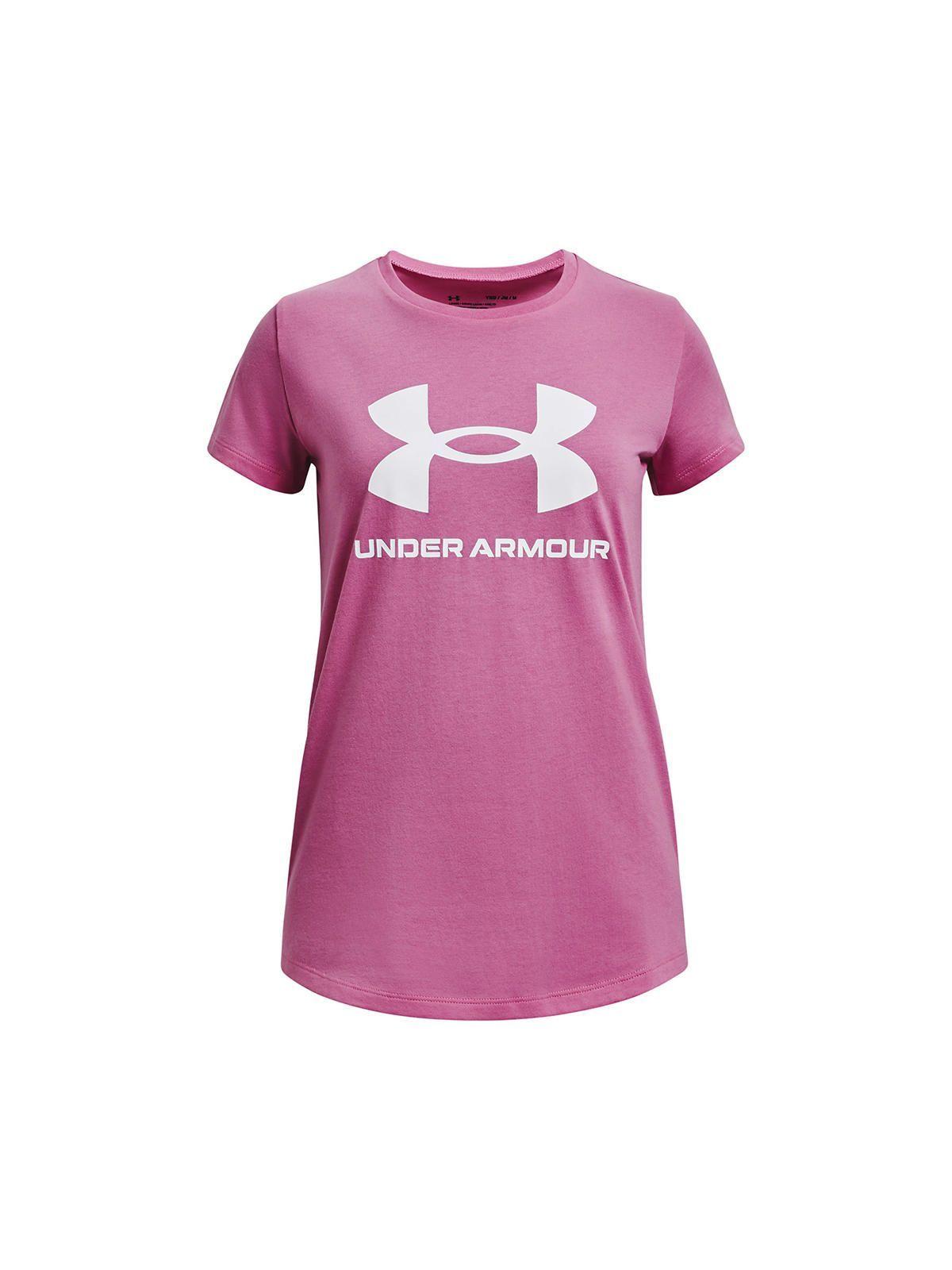 Polera UA Sportstyle niña Morado-0