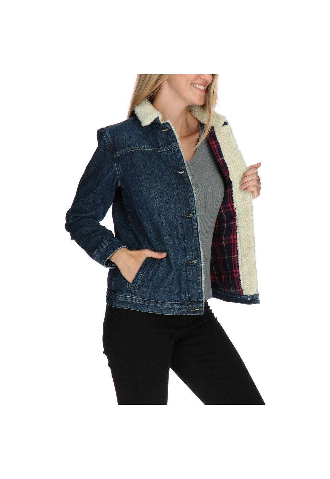 Chaqueta Finley Denim Azul Oscuro-3