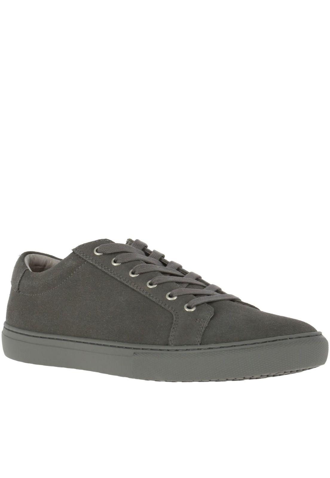 Zapatilla Cuero Larston Gris-0