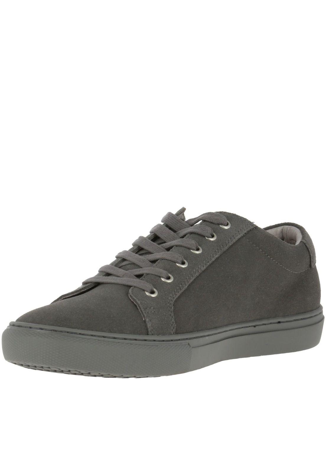 Zapatilla Cuero Larston Gris-1