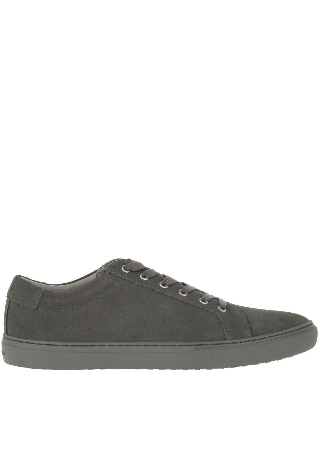 Zapatilla Cuero Larston Gris-3
