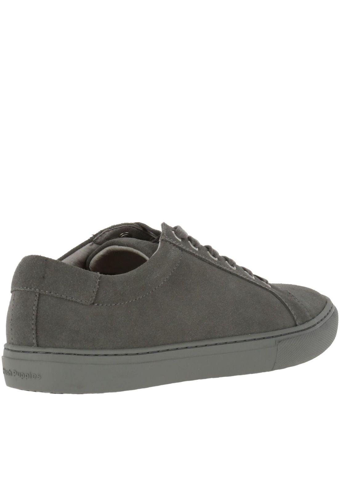 Zapatilla Cuero Larston Gris-4