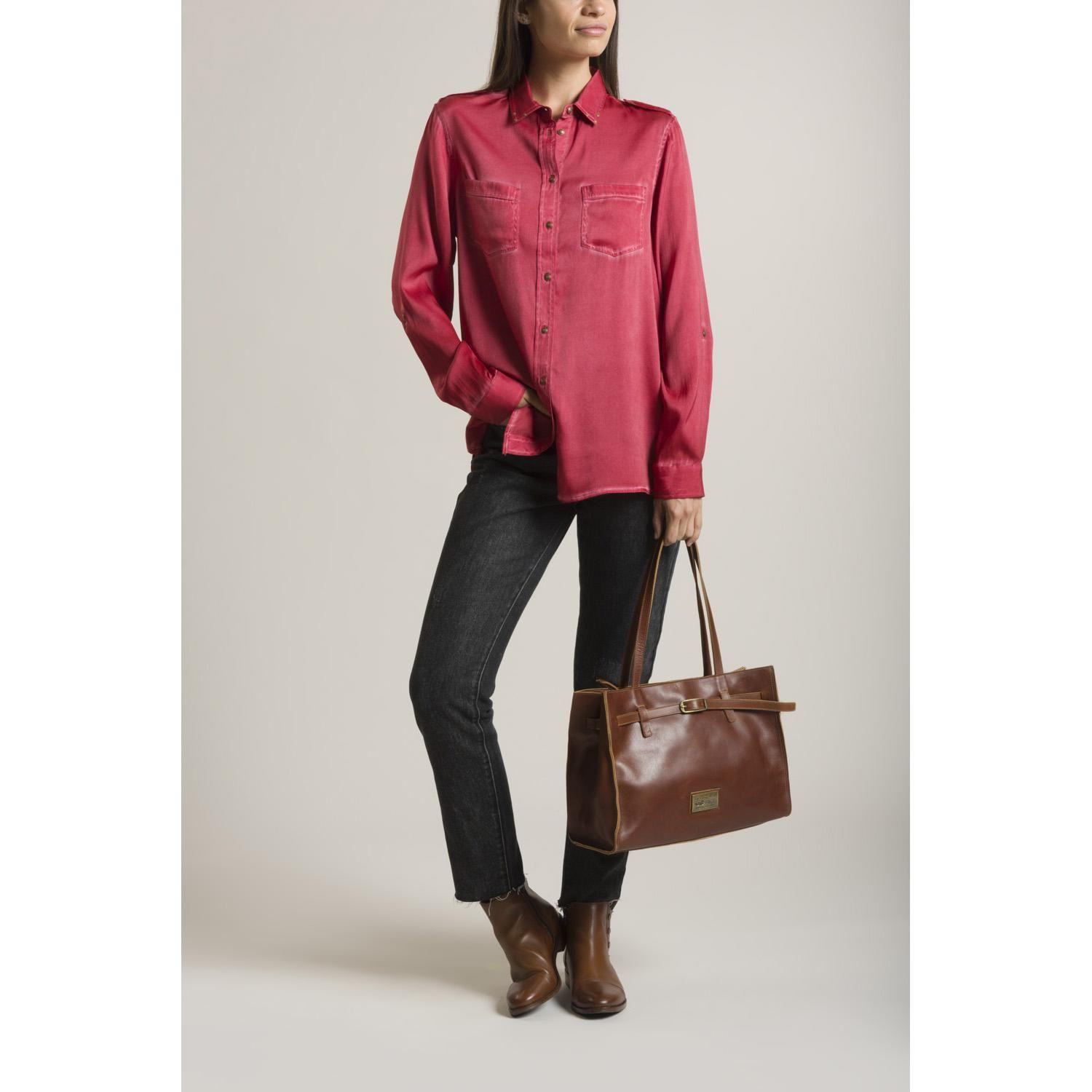 Blusa Nairobi Rojo Rockford-1