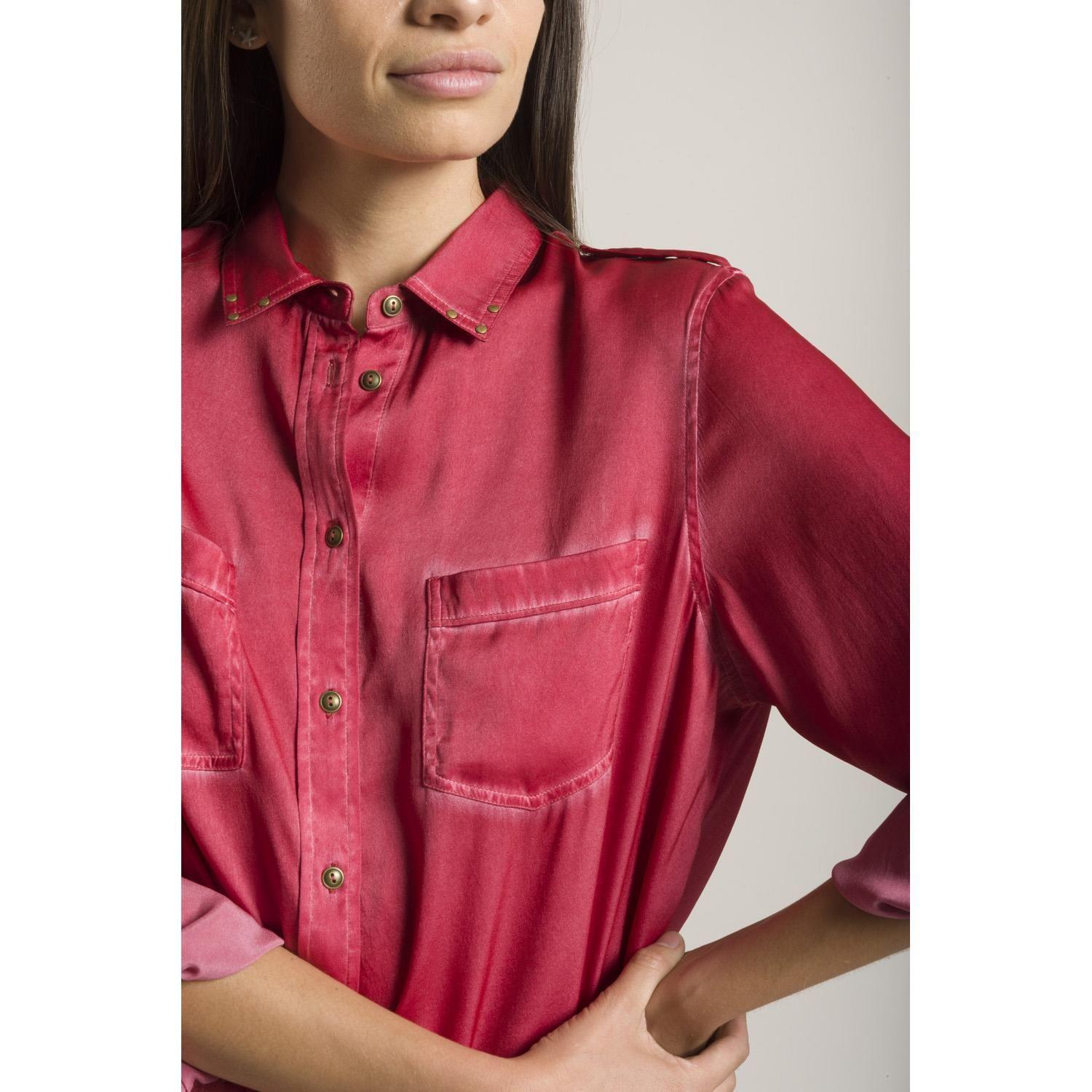 Blusa Nairobi Rojo Rockford-4