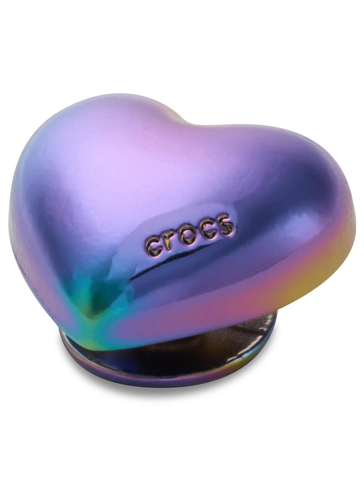 Jibbitz Corazón Tornasol Metalizada Crocs-1