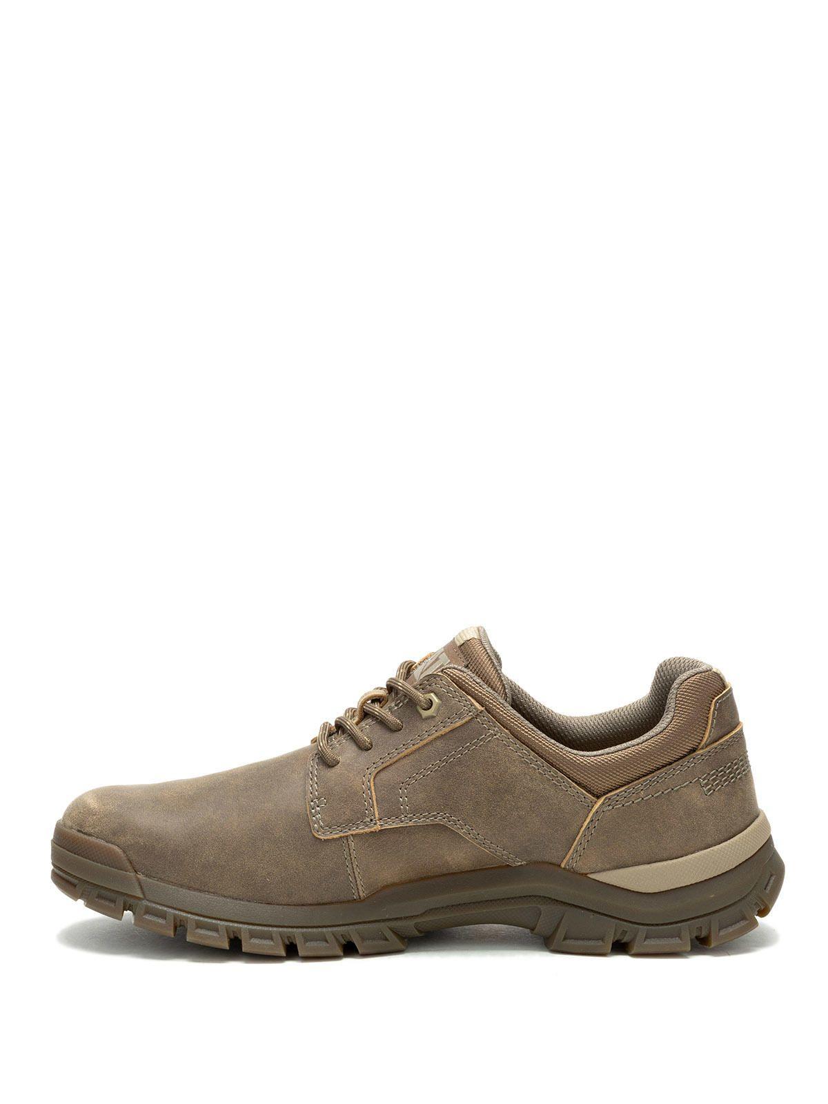 Zapatilla Cuero Hombre Threshold Low Café-3