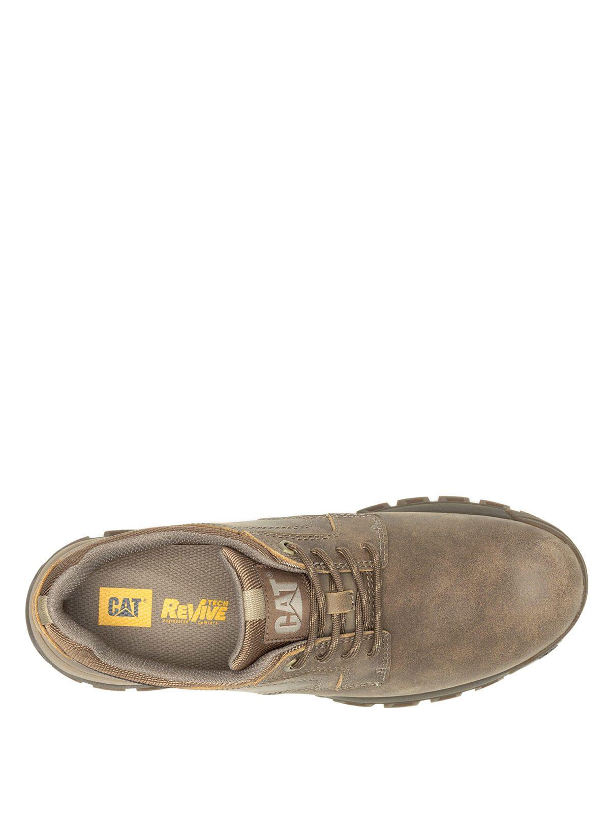 Zapatilla Cuero Hombre Threshold Low Café-6