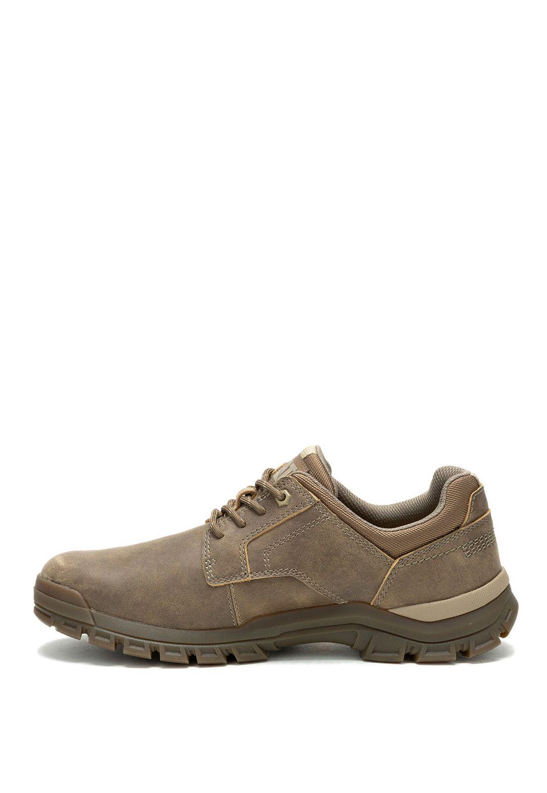 Zapatilla Cuero Hombre Threshold Low Café Oscuro-3