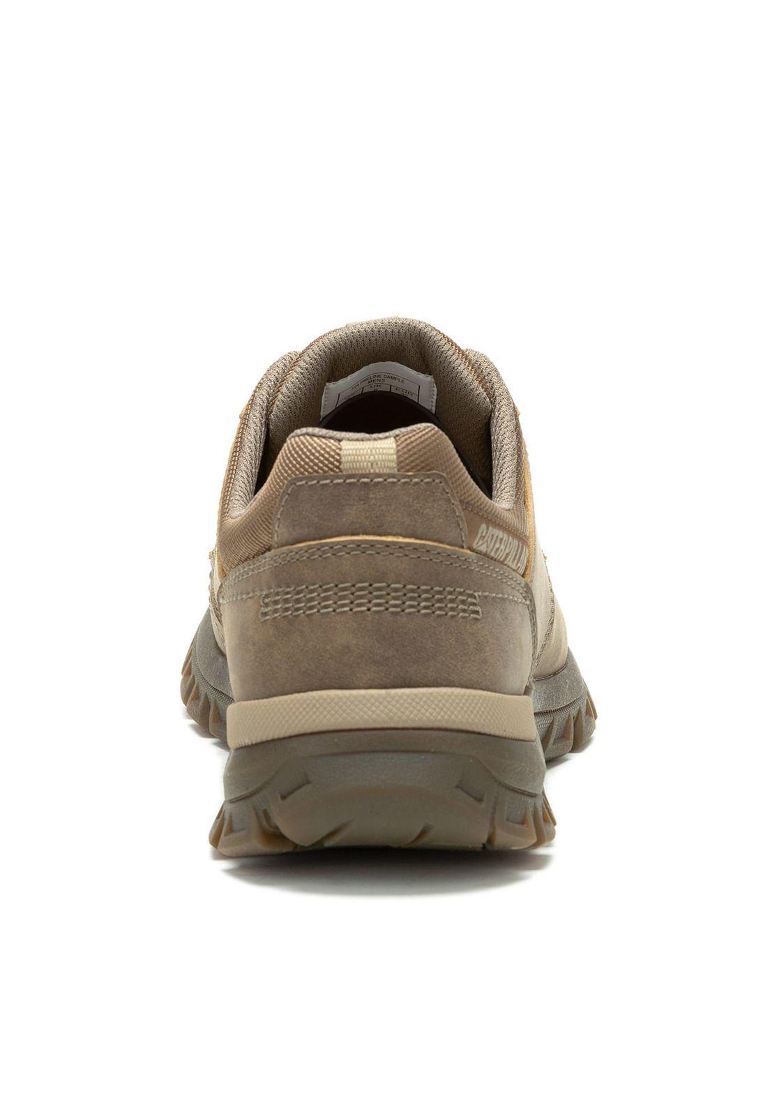 Zapatilla Cuero Hombre Threshold Low Café Oscuro-5