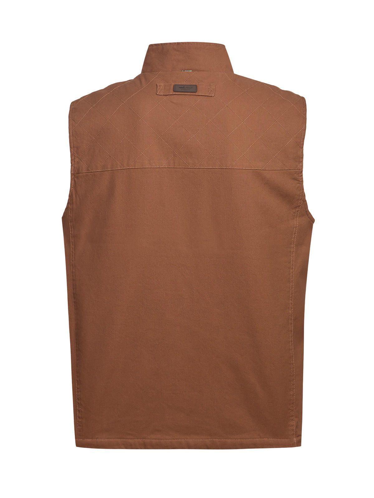 Chaqueta Algodón Orgánico Hombre Hammer Café-1