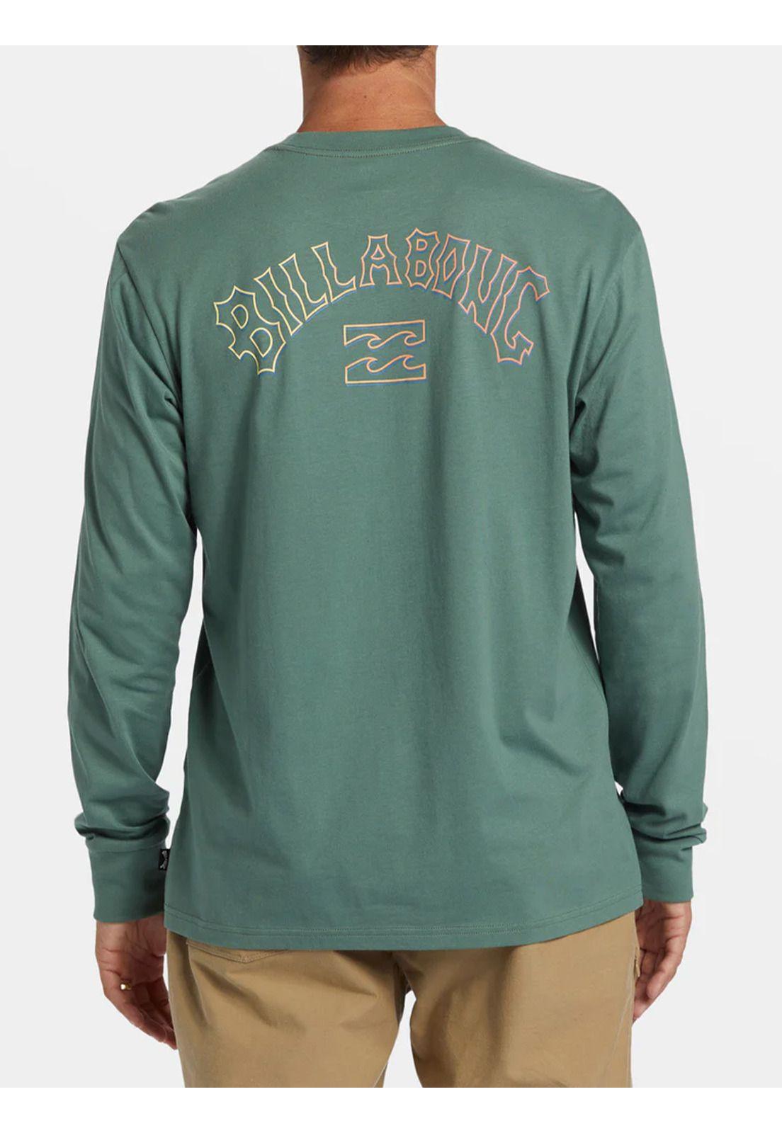 Polera Hombre Arch Fills Verde-1