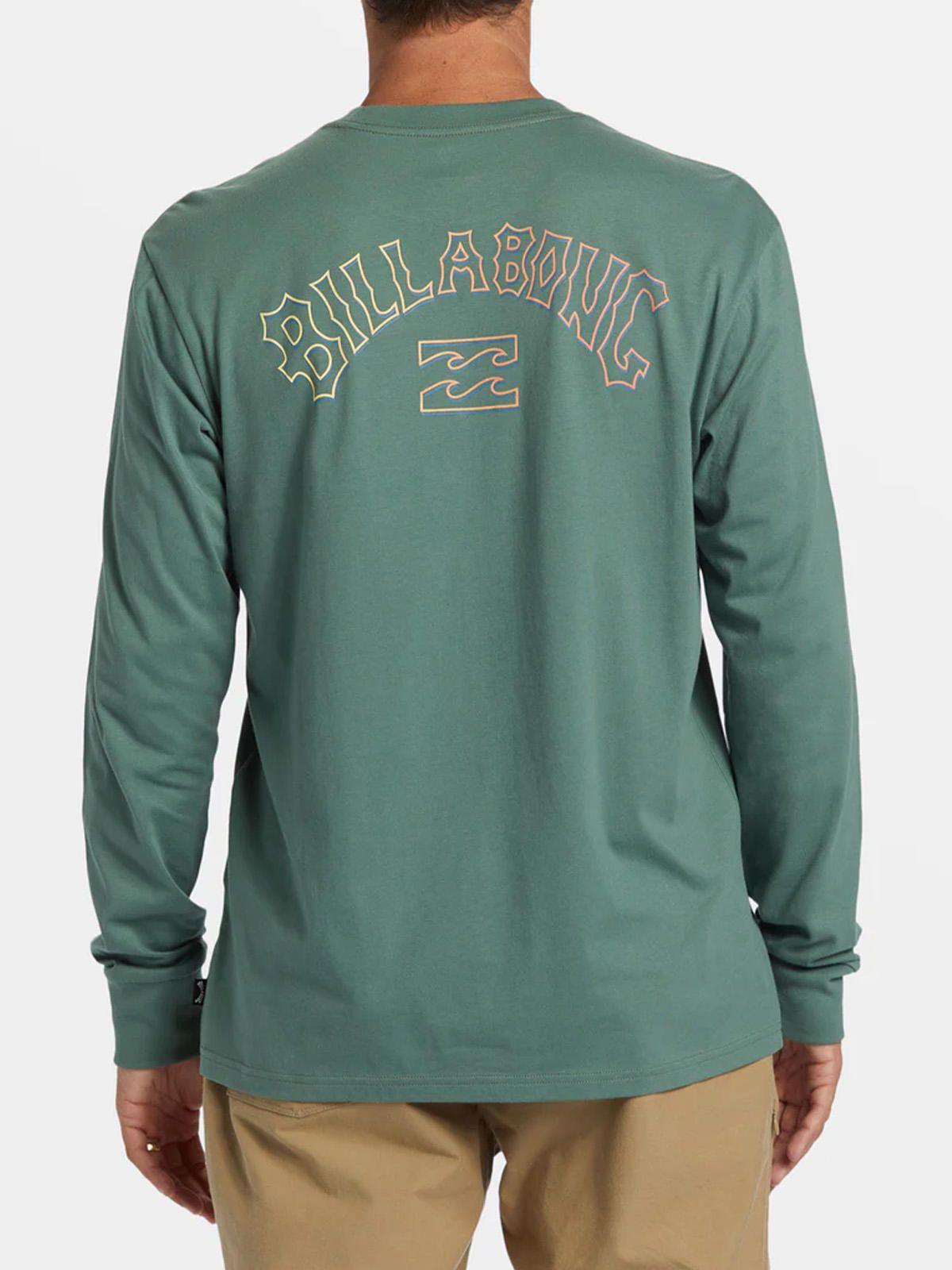 Polera Hombre Arch Fills Verde-1