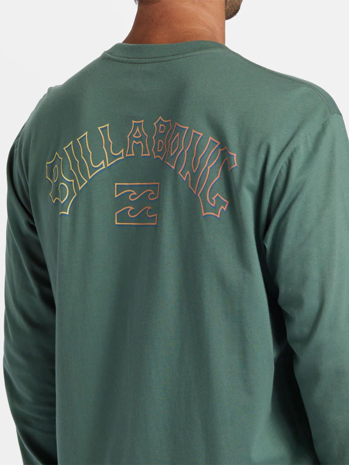 Polera Hombre Arch Fills Verde-4