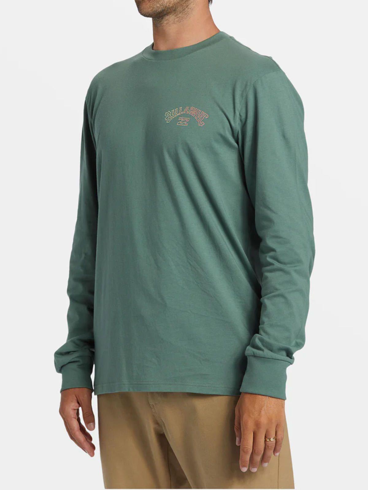 Polera Hombre Arch Fills Verde-5