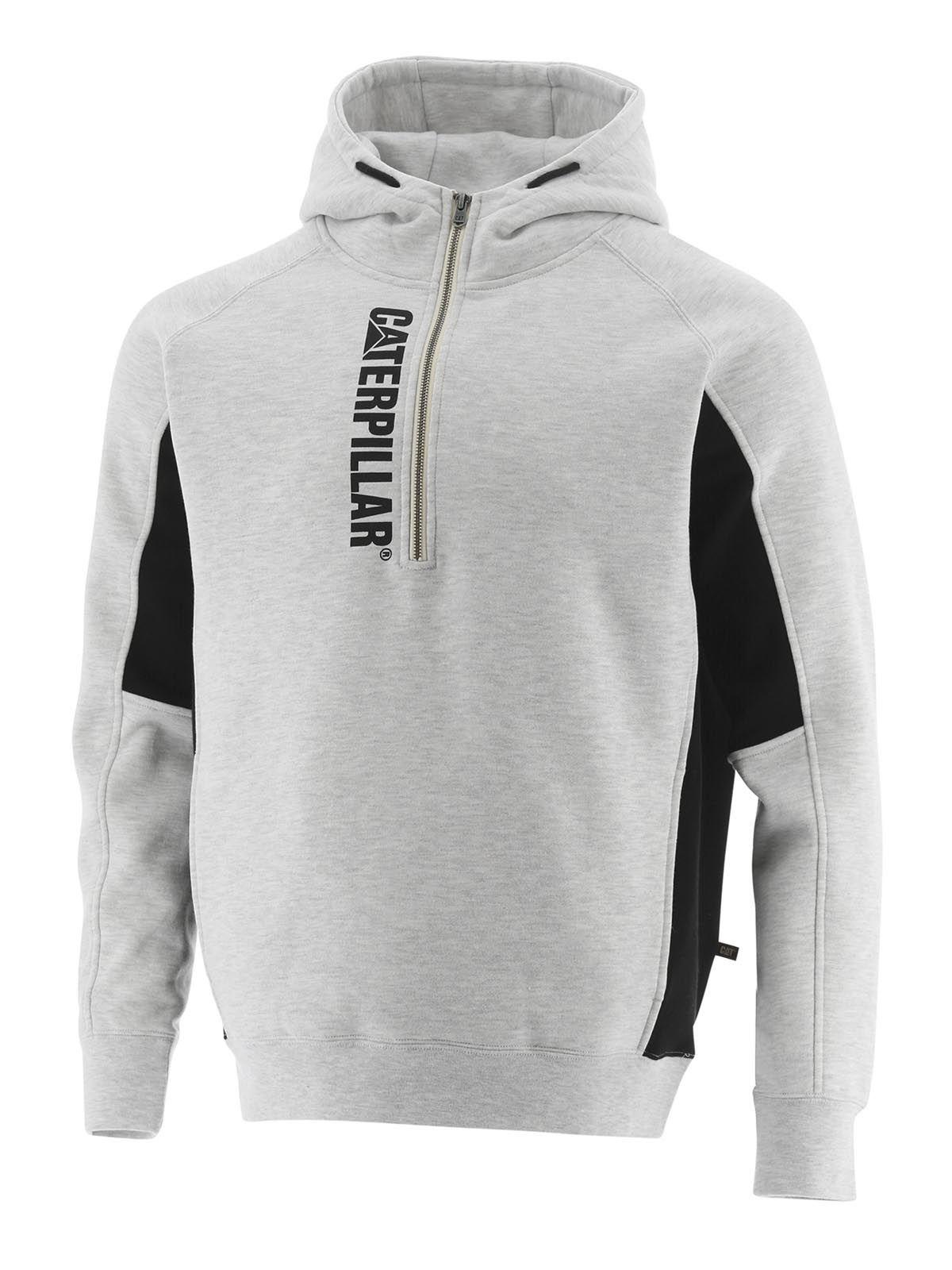 Polerón Thompson Quarter Zip Hombre Gris-1
