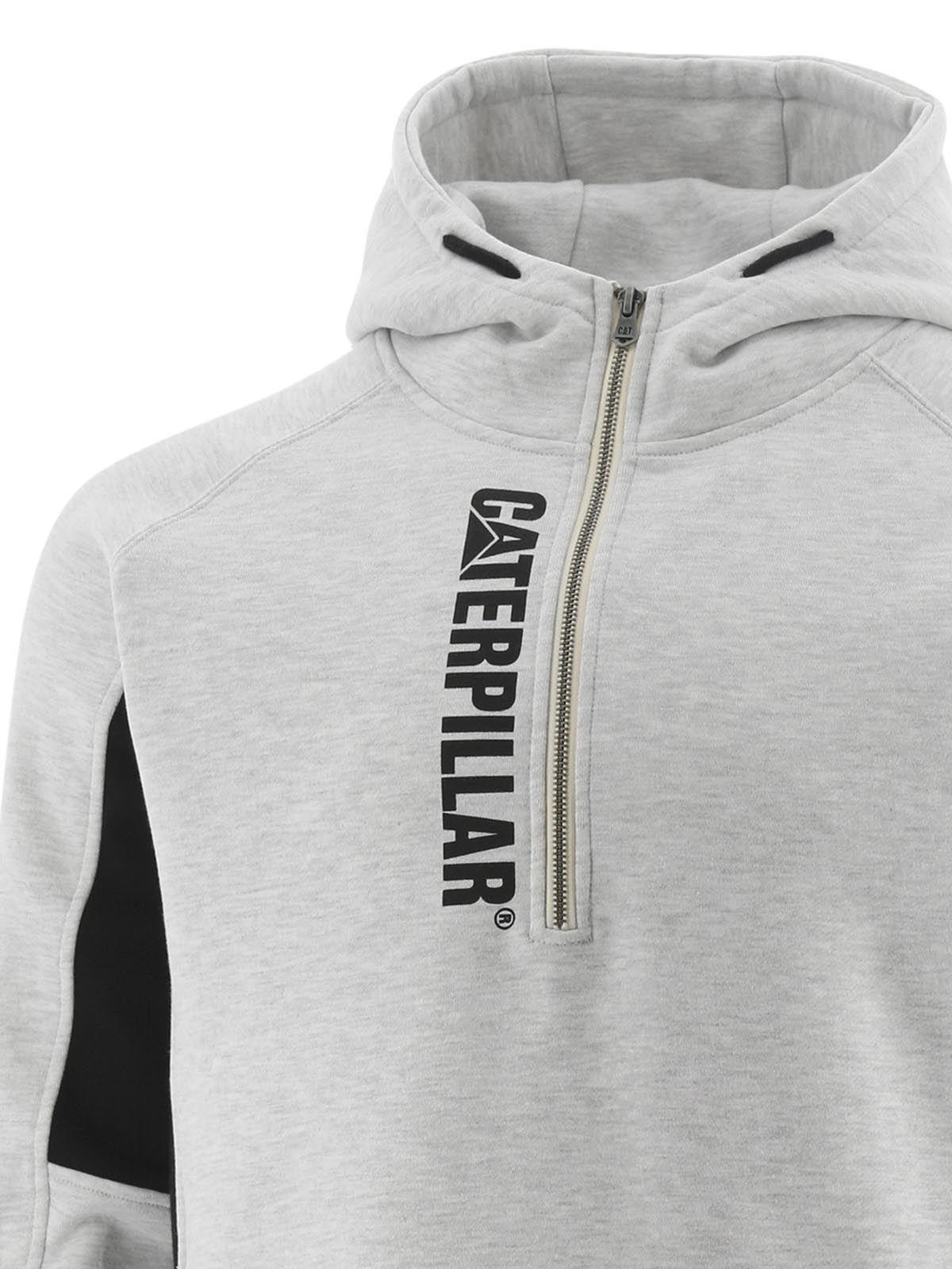 Polerón Thompson Quarter Zip Hombre Gris-2