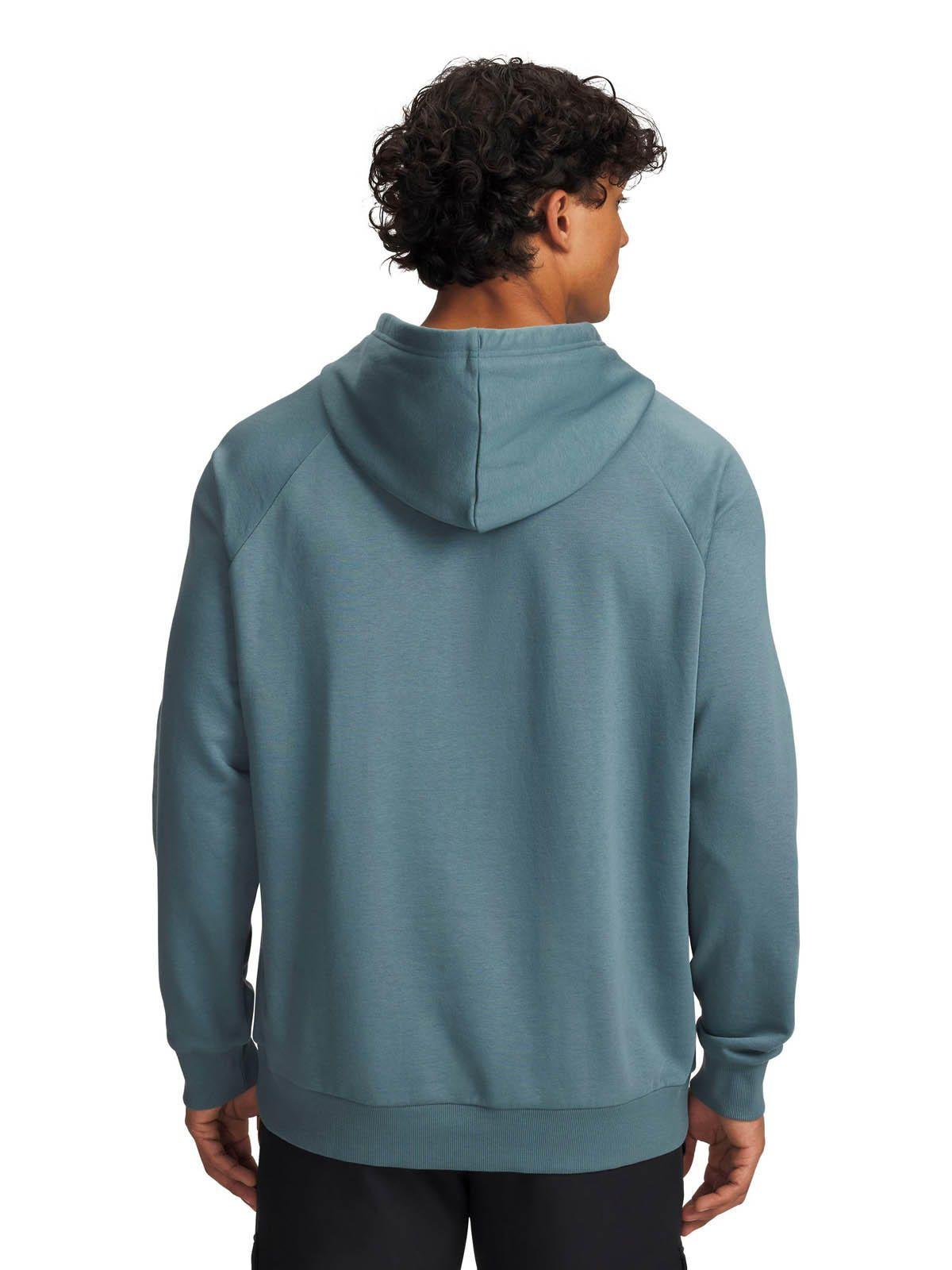 Polerón Lifestyle para hombre Rival Fleece Logo azul -1