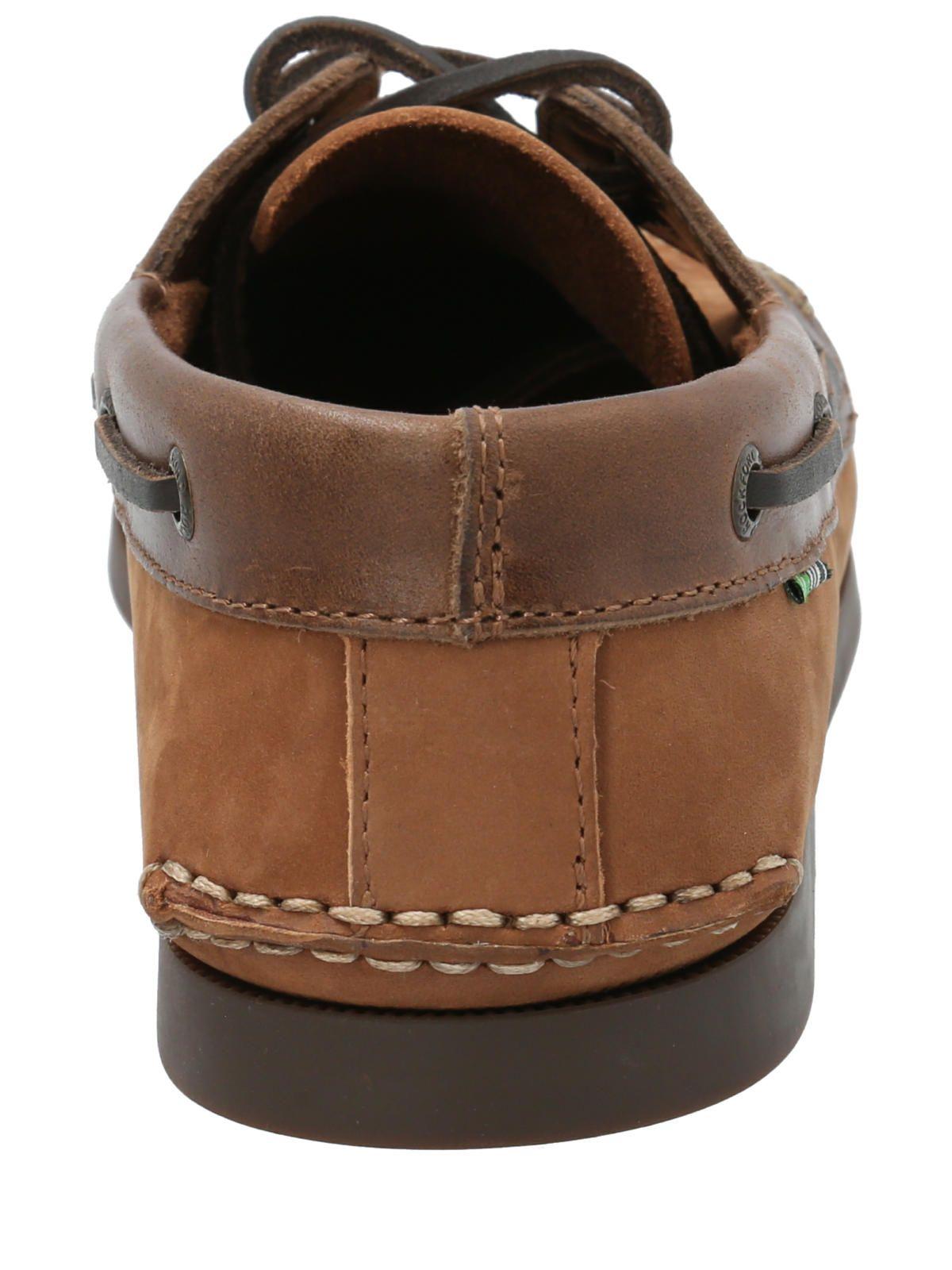Zapato Cuero Hombre Boat Chocolate-6
