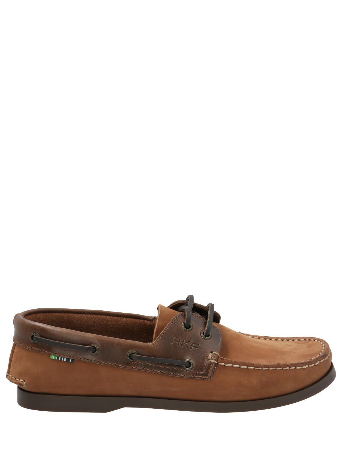 Zapato Cuero Hombre Boat Chocolate-0
