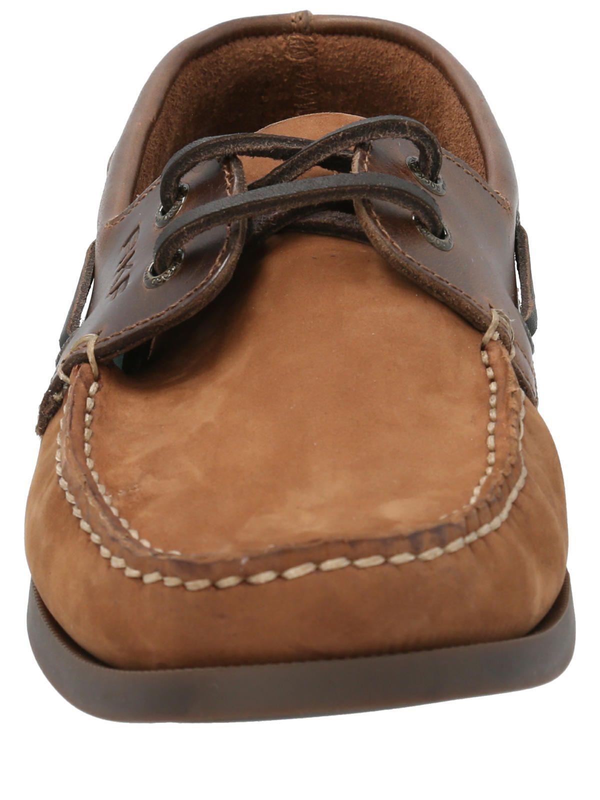 Zapato Cuero Hombre Boat Chocolate-3
