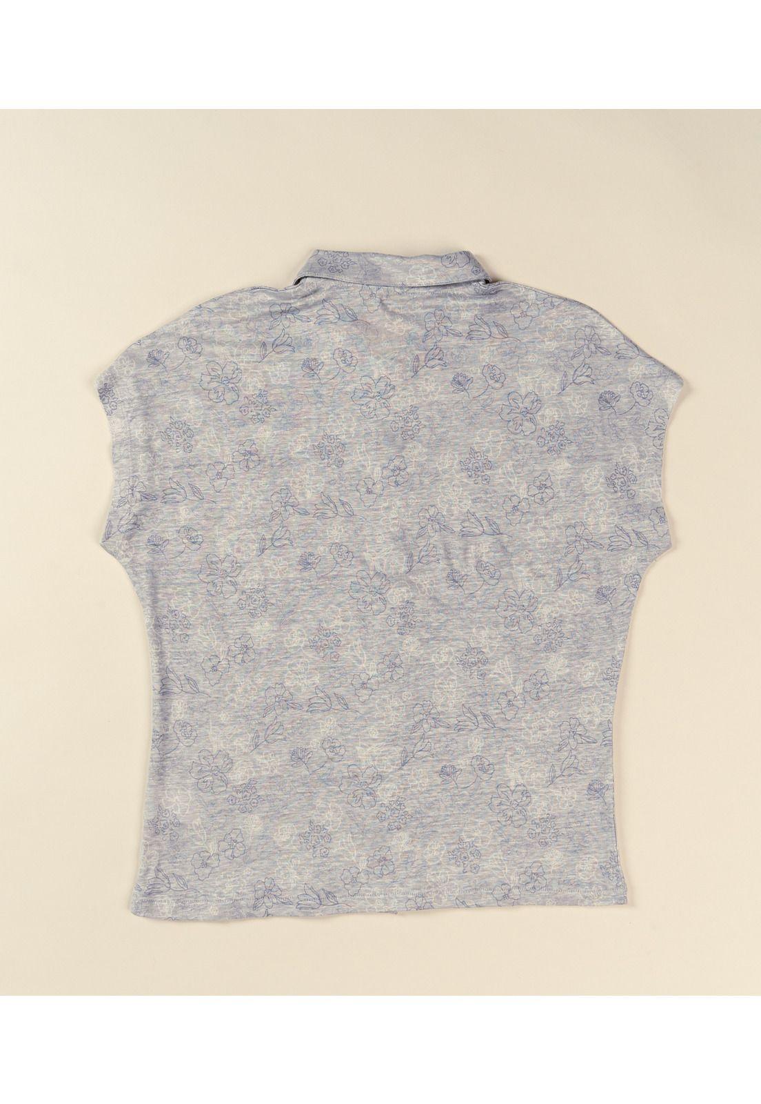 Polera Lino Orgánico Mujer Praga Gris-1