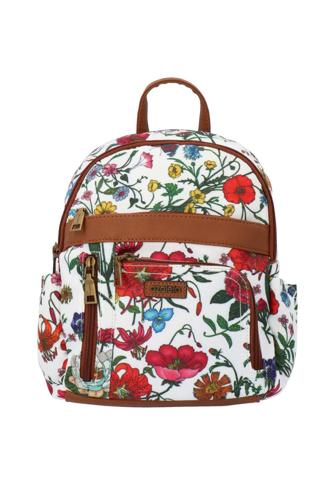 Mochila Mujer Flower Back Multicolor Mujer-0