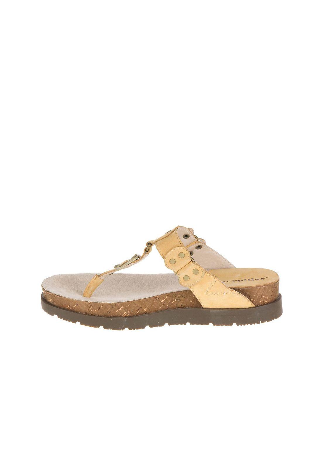 Sandalia Mujer Casual Sonora Crema-2