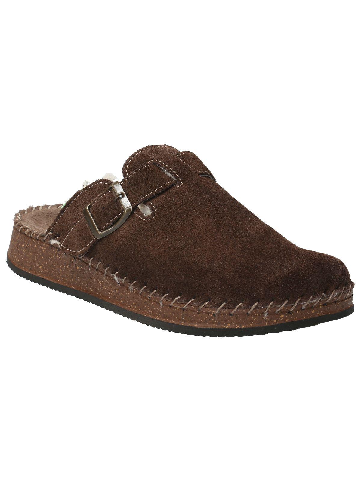 Zapato Cuero Mujer Rige Café-1