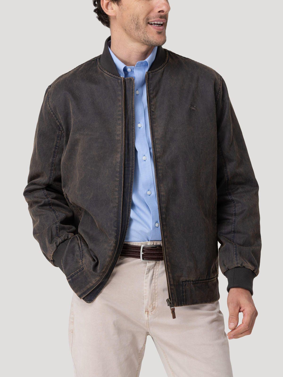 Chaqueta Algodón Hombre Albor Café-4