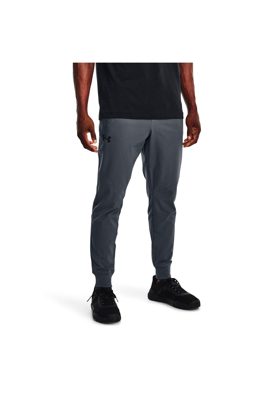 Buzo Training Jogger Sportstyle Elite Gris Hombre-3