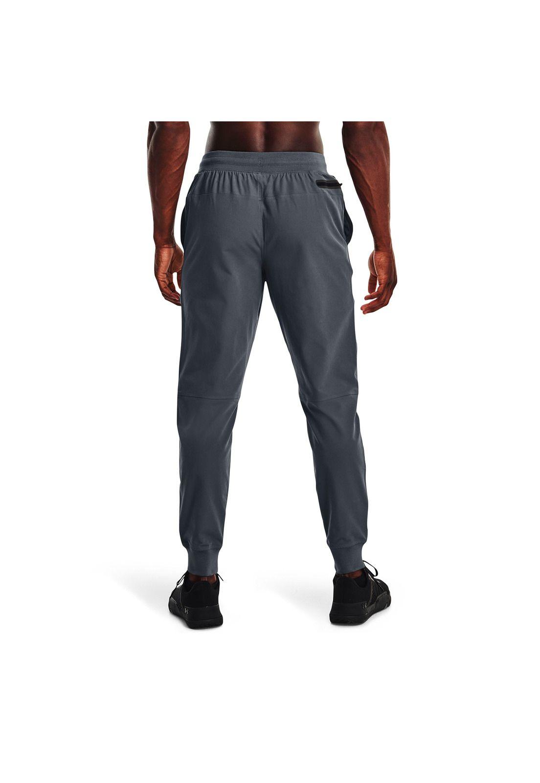 Buzo Training Jogger Sportstyle Elite Gris Hombre-4