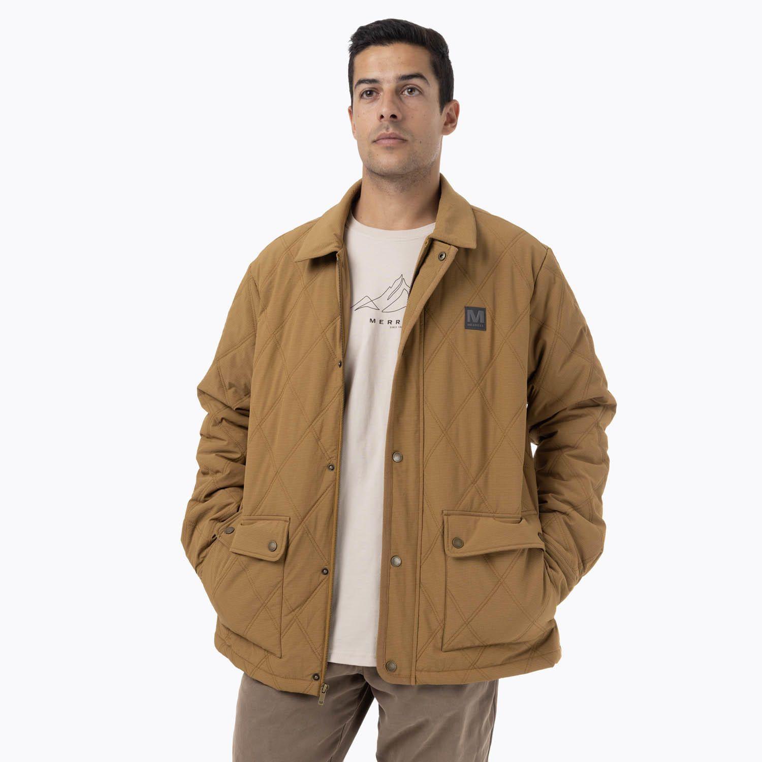 Chaqueta Hombre Halees Full Zipper Mostaza-0