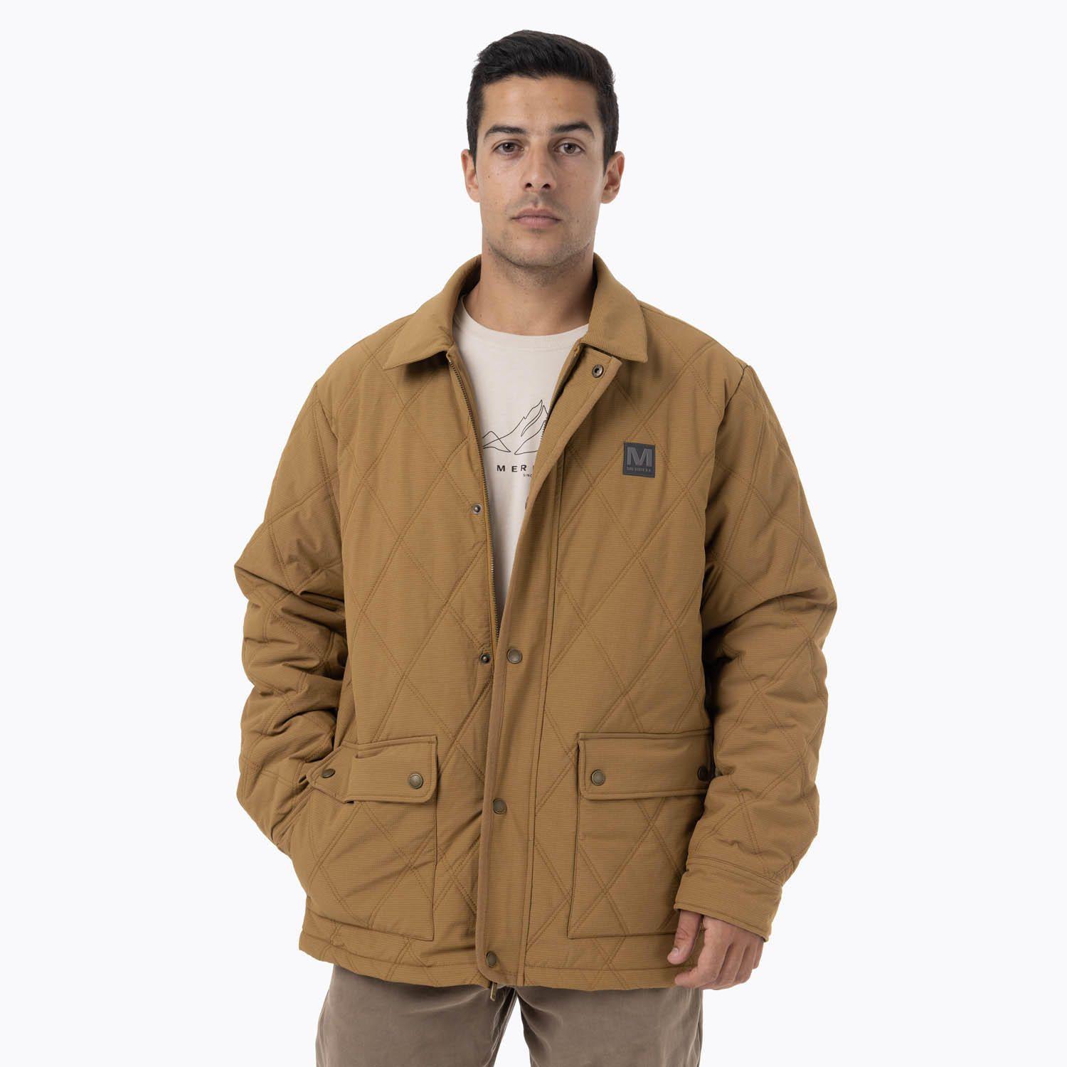 Chaqueta Hombre Halees Full Zipper Mostaza-4