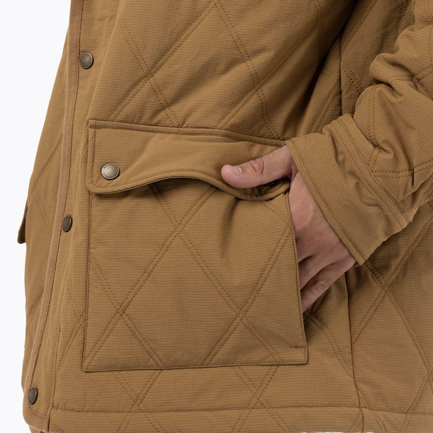 Chaqueta Hombre Halees Full Zipper Mostaza-6