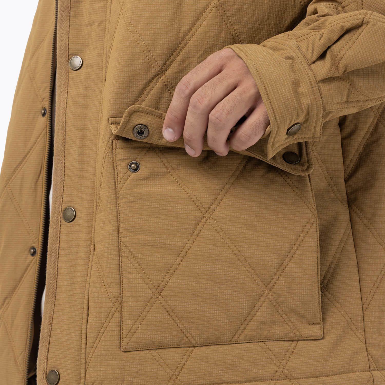 Chaqueta Hombre Halees Full Zipper Mostaza-7