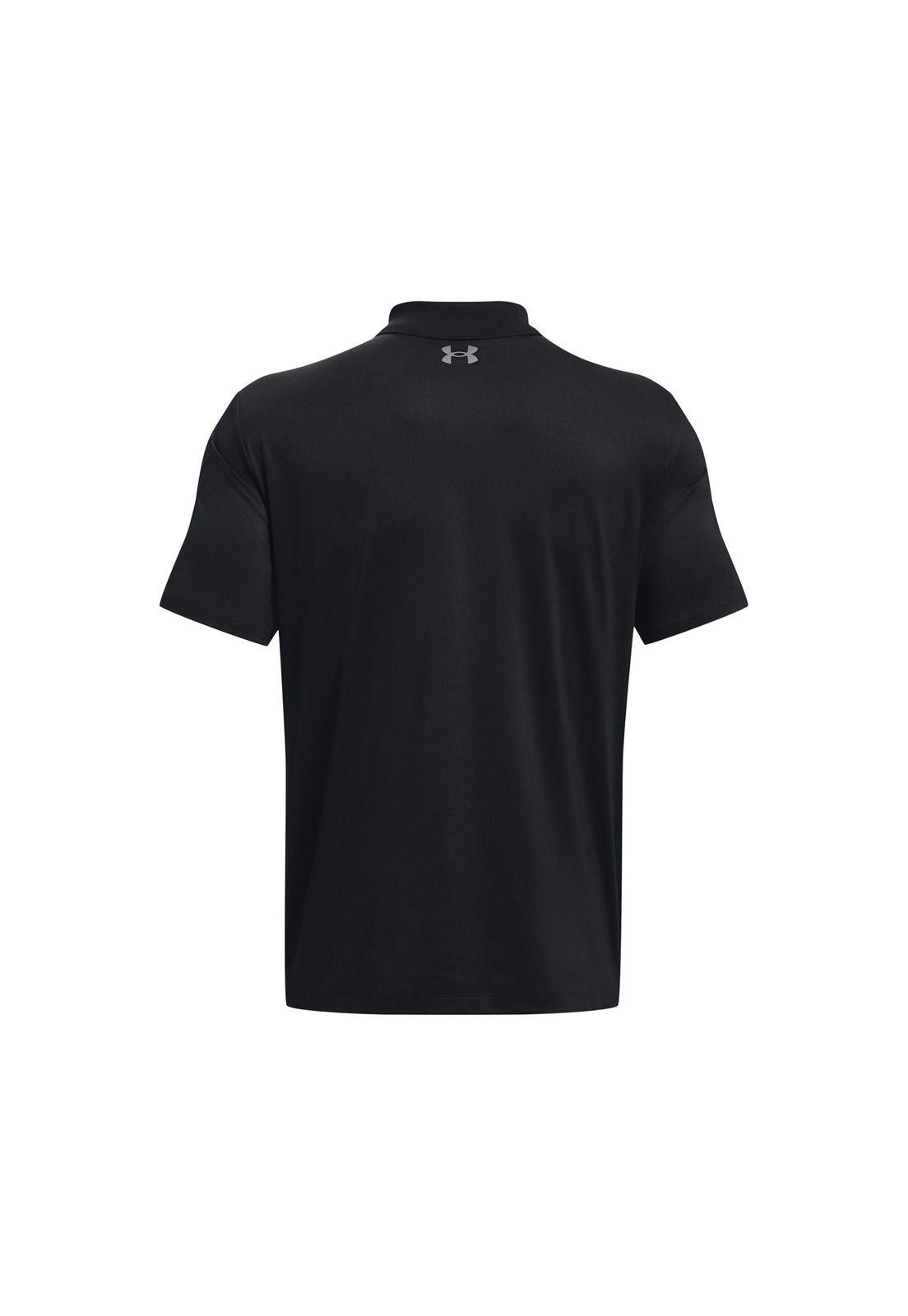 Polo Golf Performance 3 Negro Hombre-1