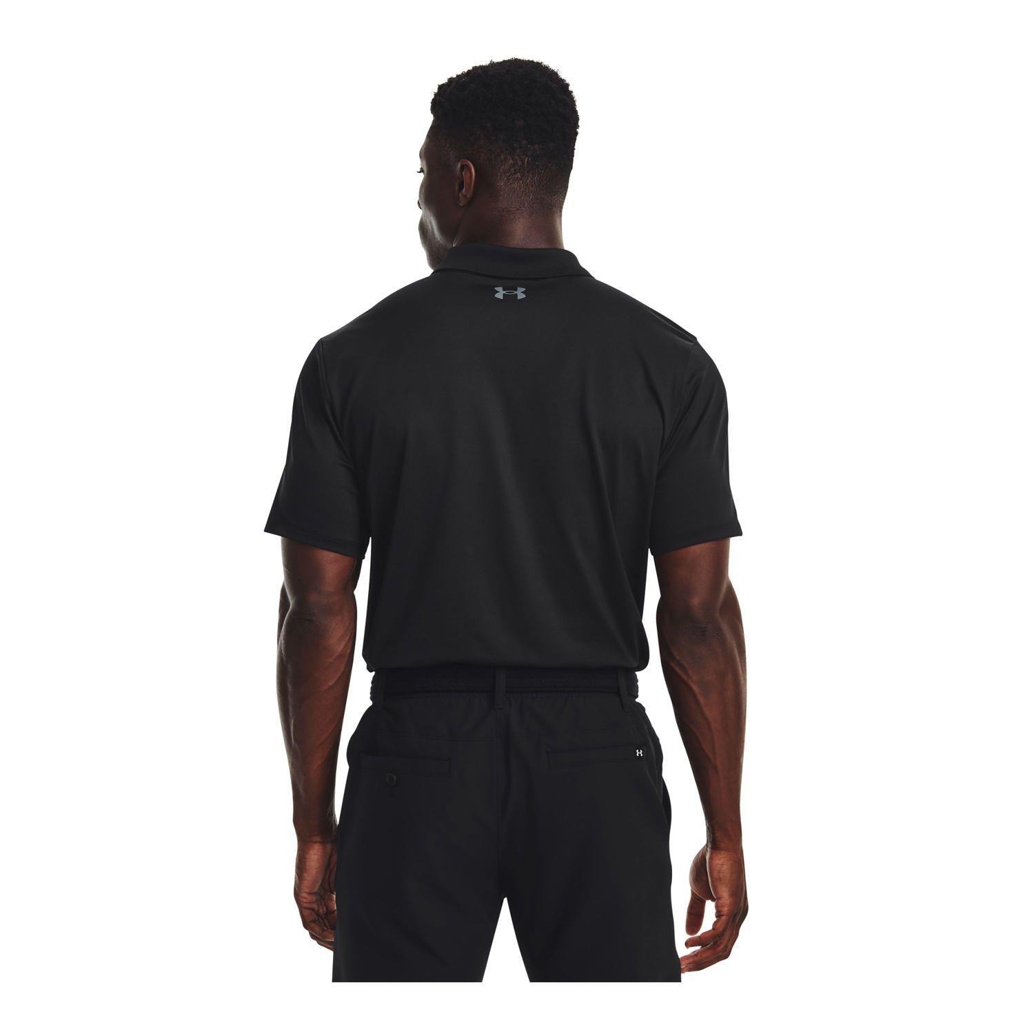 Polo Golf Performance 3 Negro Hombre-4