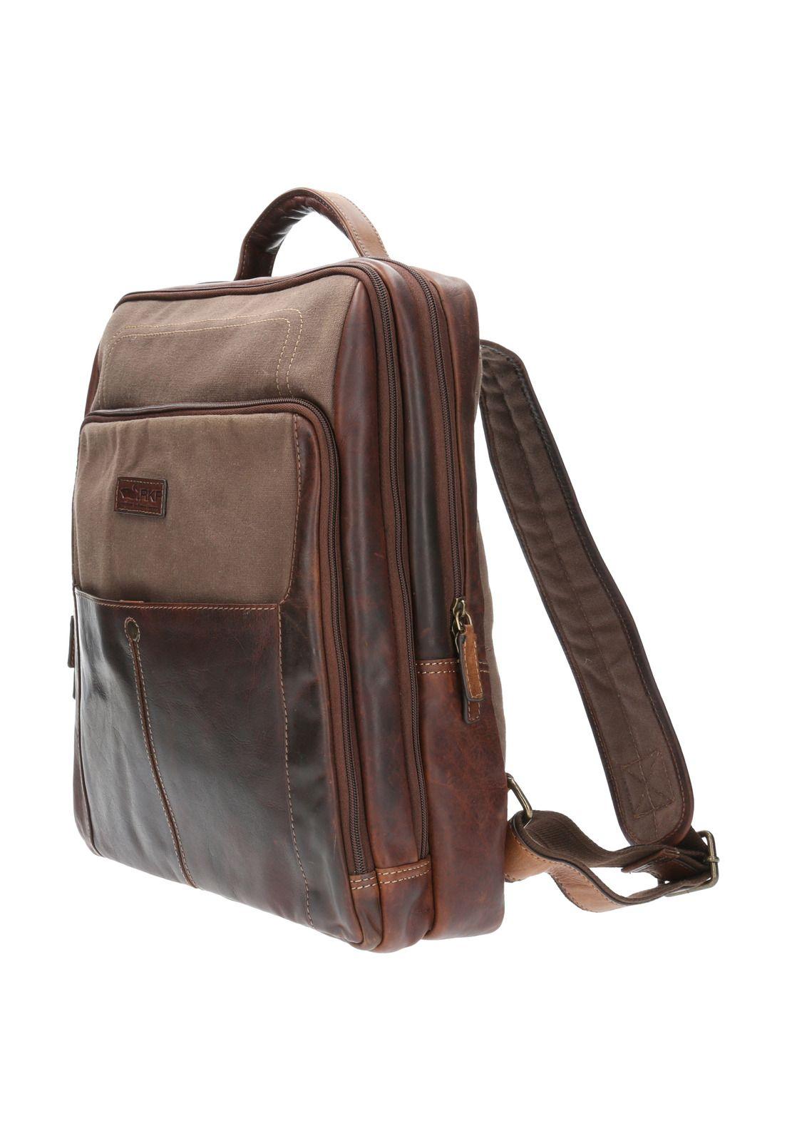 Mochila Unisex Wx Zurich Back Café-2