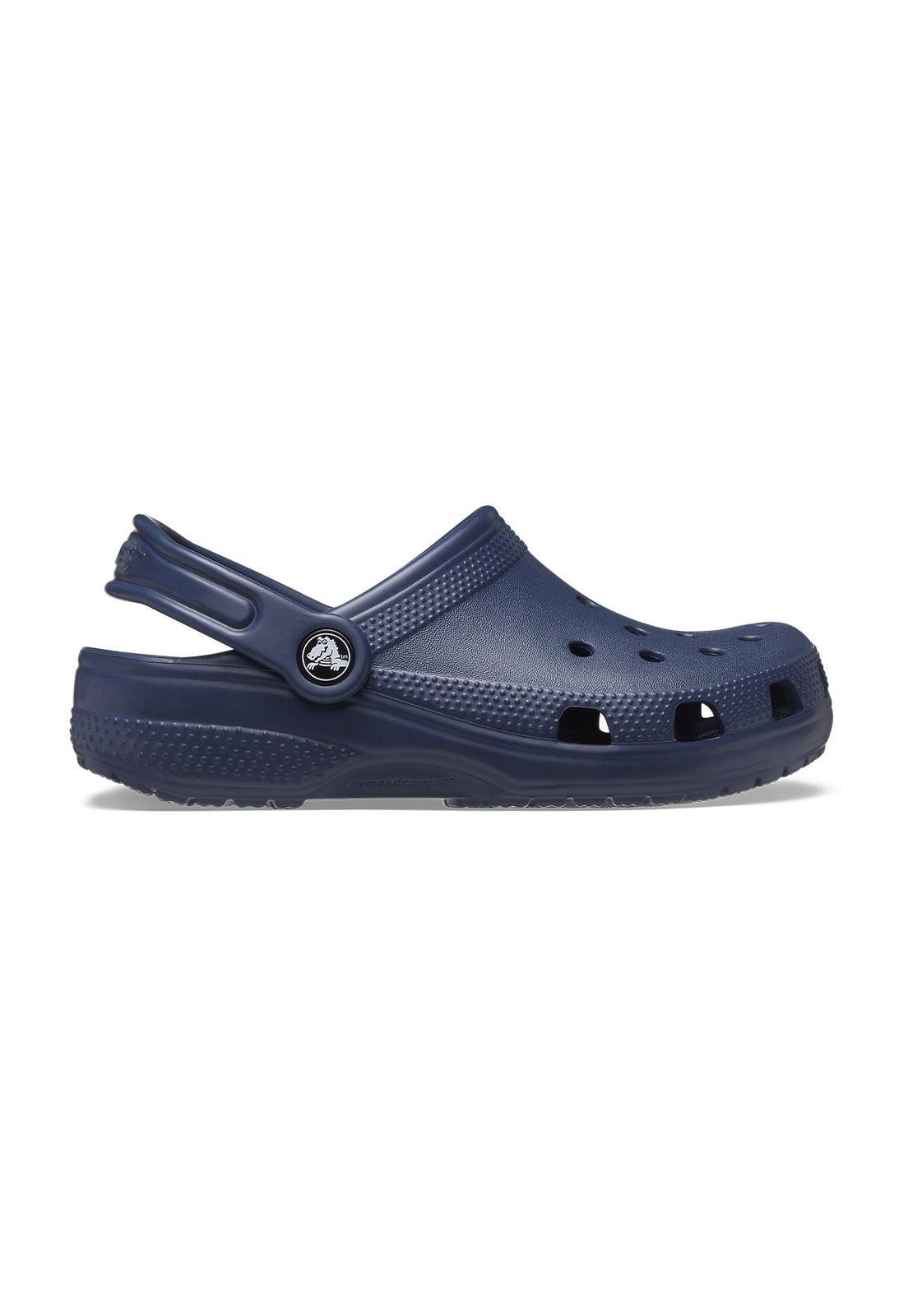 Zueco Crocs Niño Classic K Azul Oscuro-0