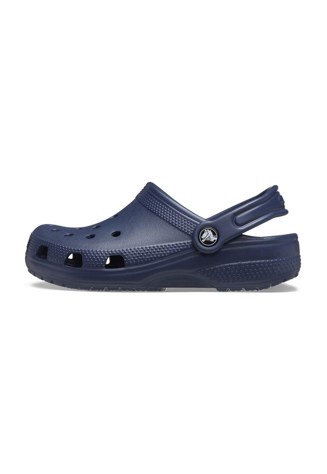 Zueco Crocs Niño Classic K Azul Oscuro-1