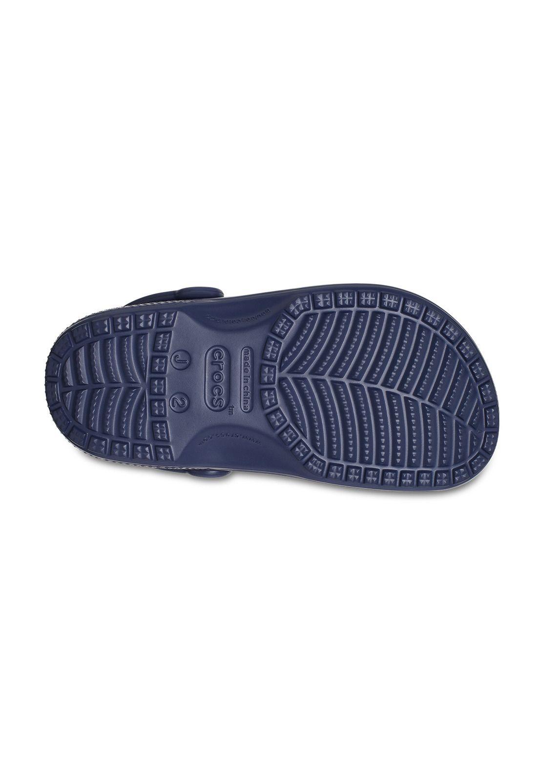 Zueco Crocs Niño Classic K Azul Oscuro-5