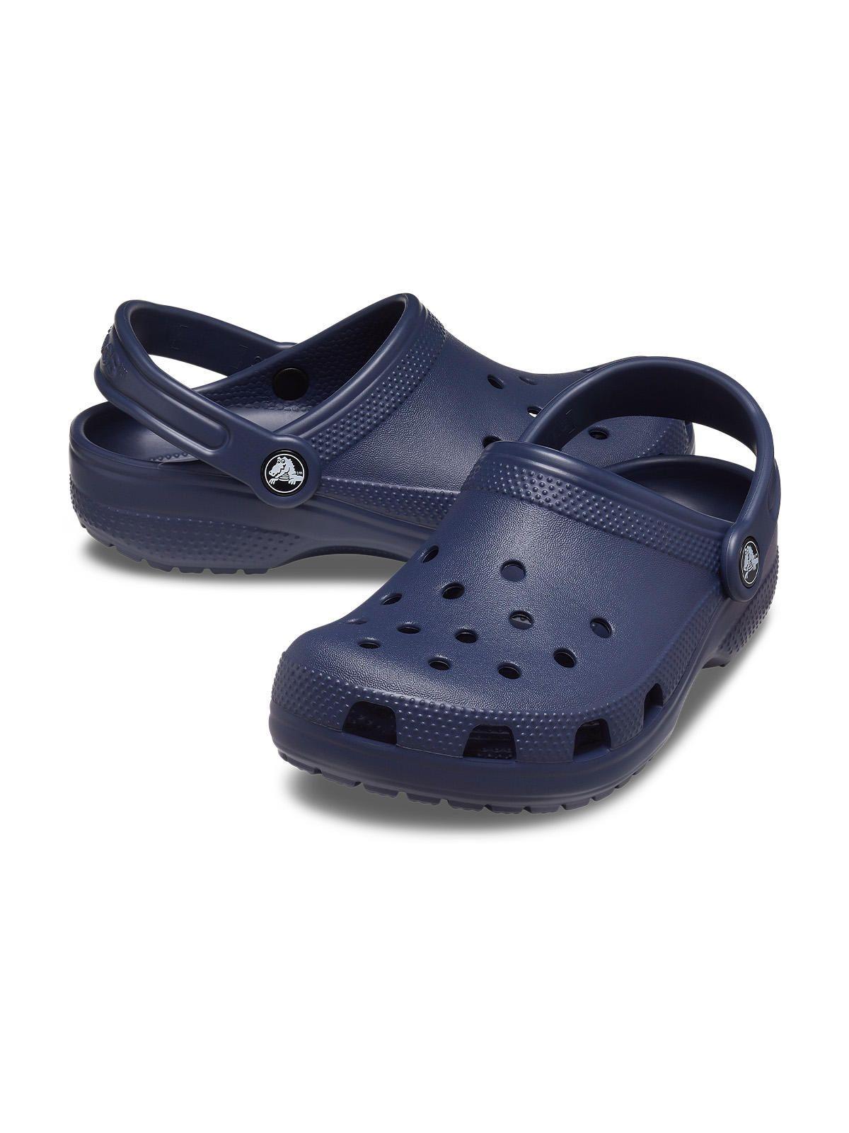 Zueco Crocs Niño Classic K Azul Oscuro-4